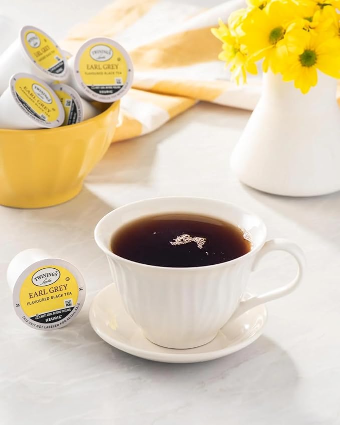 Twinings Tea Sampler (20 Count) Black Green Herbal Keurig 2.0 K-Cups – Perfect Gourmet Gift Set