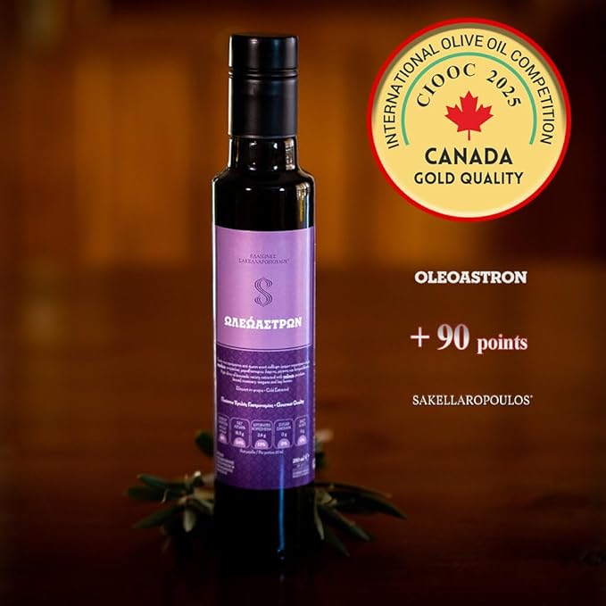 OLEOASTRON Premium Gourmet Flavored Extra Virgin Olive Oil