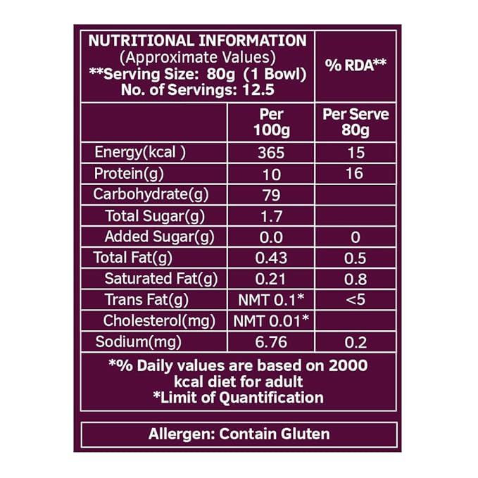 Keya Fusilli Pasta 1kg 100% Durum Wheat Pasta Vegetarian No MSG Low in Calories No Trans Fats Healthy Cooked in 10 Minutes