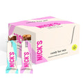 NICKS Keto Chocolate Candy Bars – Variety Pack Coconut and Peanuts and Fudge No Added Sugar Low Carb 180 Calories Gluten-Free Sweets – 15-Pack (40g Each)