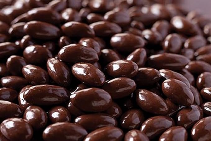 Gourmet Milk Chocolate Covered Almonds by Its Delish – 1 LB Bulk Bag – Kosher Dairy Chocolate Coated California Almonds