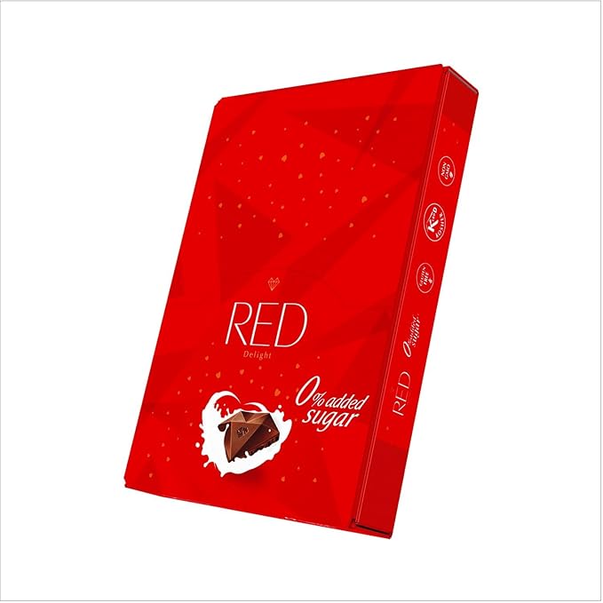 RED Delight®™ Milk Chocolate 12 Count Box of Grab N Go Travel Size Bars (0.92 Ounces Each) with a 14 Plush Teddy Bear (1 Box - Total of 12 Bars + 14 Plush Teddy Bear)