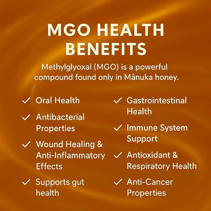 Bee2 Manuka Honey Stick MGO 300+ 100% Raw &amp Pure Organic Manuka Honey (Equiv. to UMF 10+) 30 Single-Serve Stick (0.42oz each) I Convenient for Tea Travel &amp Immune Support Certified Authenti