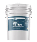 Earthborn Elements Steel Cut Oats 5 Gallon Also Called Irish Oatmeal Breakfast Resealable Bucket (480 Ounce)