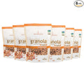 Erin Baker’s Homestyle Peanut Butter Granola with Ancient Grains - Made from Natural Ingredients Crunchy Texture Versatile Snack or Cereal - Vegan Friendly Non-GMO Resealable 12oz Bags 6‑Pack