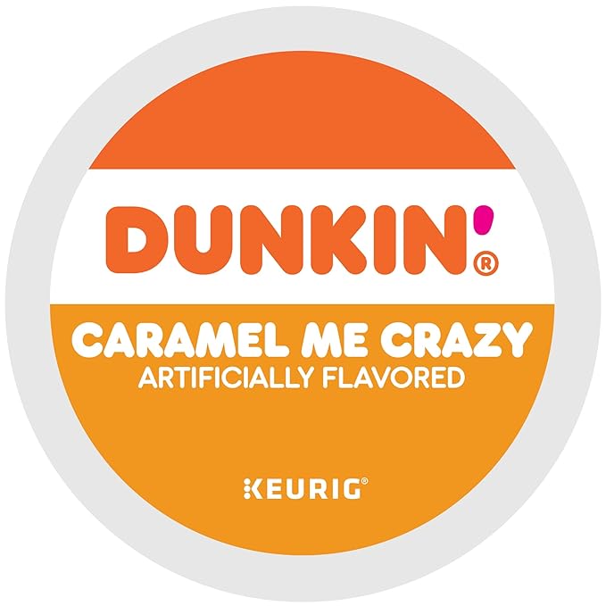 Dunkin' Bakery Series Caramel Coffee Cake Flavored Coffee 22 Keurig K-Cup Pods