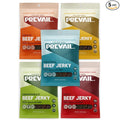 PREVAIL Beef &amp Turkey Jerky Variety Pack - Low Sodium and Gluten-free! I Original Beef Spicy Umami Lemongrass &amp Original Turkey - Pack of (5) bags I Our Gourmet Jerky is Paleo Certified So