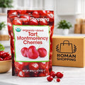 Kirkland Organic Dried Tart Montmorency Cherries 1 lb 4 oz (20 oz) Resealable Bag – USDA Organic Fat Free Cholesterol Free Low Sodium Antioxidant Rich Fruit Snack