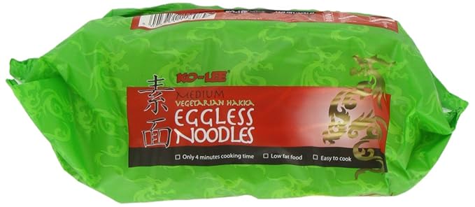 Ko-lee Eggless Hakka Noodles 375 g (Pack of 8)