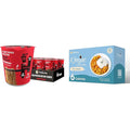 Hethstia High Protein Ramen Cup &amp Konjac Rice Bundle – Spicy Beef Protein Ramen Soup with Low-Carb Shirataki Rice Vegan Non-Fried Low Fat Healthy Ready-to-Eat Meal