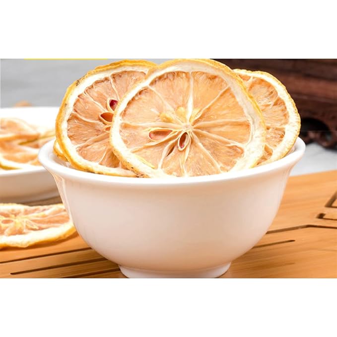 jweemax Natural Dried Fruit Dried Lemon Slice Beauty Health Slimming Gift Sugar Free for Vegan Kosher