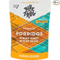 Probiotic Oat Porridge By Blue Frog Breakfast - A Delicious Vegan Instant Porridge from Rolled Oats - Manuka Honey and Hemp Heart 360g ( Pack of 4) (Made in New Zealand)