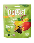 DORREL - Belgian Dark Chocolate Covered Mango Slices High Energy Vegan Choco Snack Delicious Kosher &amp Non-GMO Pack of 1 Dark Chocolate Fruit Bites 8.8 oz / 250 g Ea