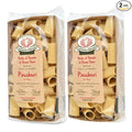Rustichella d'Abruzzo Paccheri Pasta (2 Pack) - 500g Classic Durum Wheat Large Tube Pasta - Perfect for Hearty Sauces - Cooks in 13-15 Minutes - Authentic Italian Flavor
