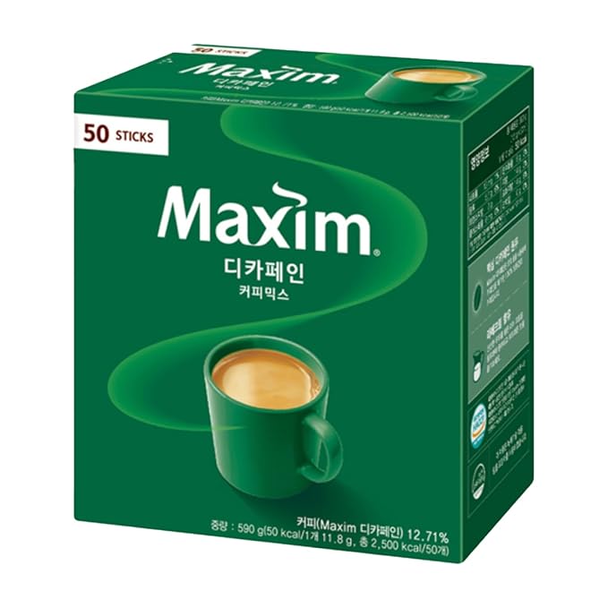 Instant Coffee Maxim Mocha Gold Mild Coffee Mix 12g x 50 Sticks (50T Decaffeinated Coffee Mix)