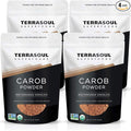 Terrasoul Superfoods Organic Carob Powder 4 Lbs (4 Pack) - Cocoa Powder Alternative | High in Fiber