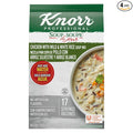 Knorr Professional Soup du Jour Chicken with Wild and White Rice Soup Mix No added MSG 0g Trans Fat per Serving Just Add Water 1.87 Pound (Pack of 4)