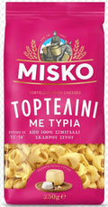 MISKO Cheese-Filled Tortellini Pasta 250g Traditional Greek Durum Wheat