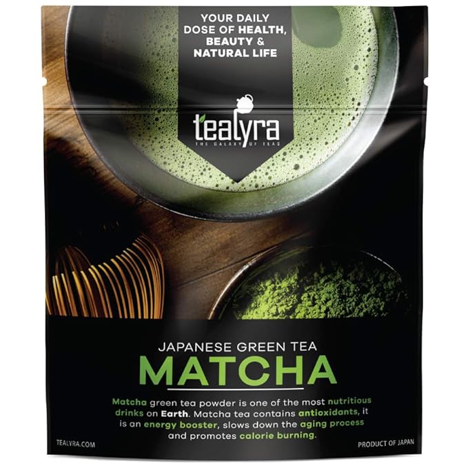 Tealyra - 8oz - Japanese Premium Matcha Green Tea Powder - Quality - Izu peninsula Tokyo - Best Healthy Drink - 220g
