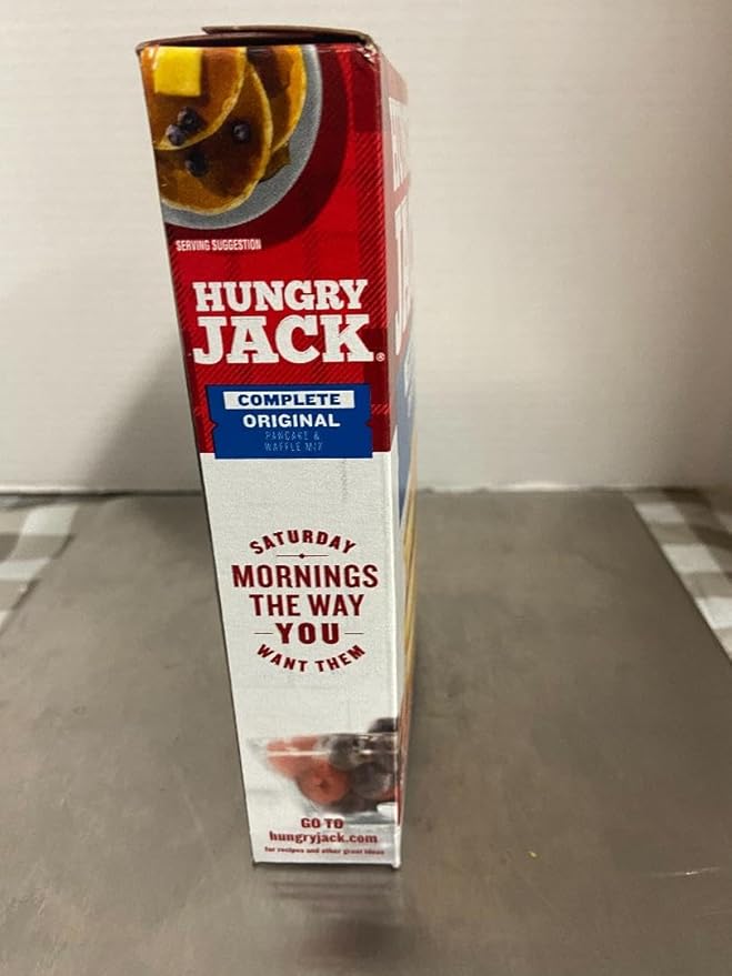 Hungry Jack Orginal Pancake + Waffle Mix (4 packs 16 oz)