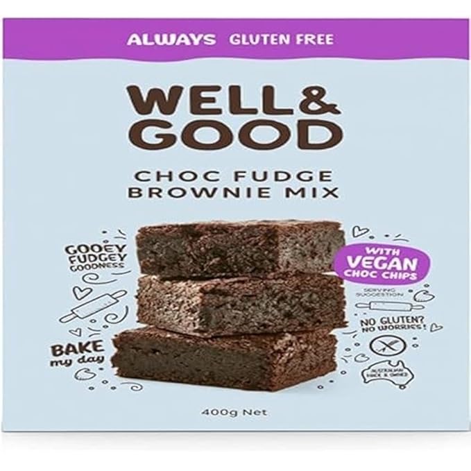 Well &amp Good Choc Fudge Brownie Mix 400g