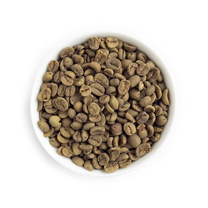 Fresh Roasted Coffee Unroasted Organic Honduran Water-Processed Decaf | USDA Organic 100% Single Origin Kosher | 5 Pound