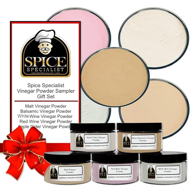Vinegar Powder Sampler - 5 Jar Set