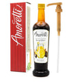 Amoretti - Chai Tea Lemonade Beverage Infusion 94 Servings Per Bottle (750 ml) - Drink Mix &amp Water Enhancer with Pump for Flavoring Cocktails Waters Teas and other Beverages Preservative Free