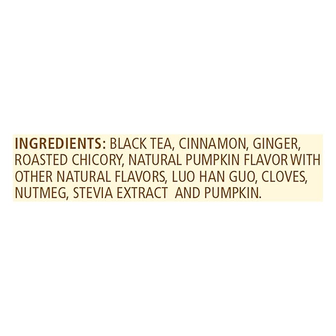 Celestial Seasonings Black Tea Sweet Harvest Pumpkin Contains Caffeine 18 Count (Pack of 6)