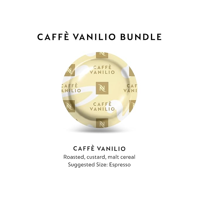 Nespresso Professional Coffee Capsules Caffè Vanilio Coffee Bundle 150-Count Capsules