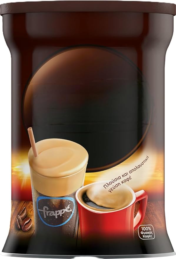 Greek Frappe Classic Instant Coffee Robusta Blend 200g (7.05 oz)