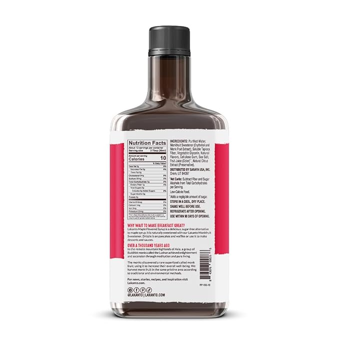 Generic L.akanto Maple Syrup 13 oz (Pack of 8)