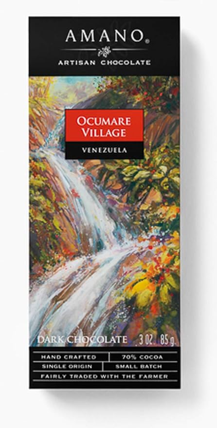 Amano Artisan Chocolate Madagascar 70% 3oz Dark Chocolate Bar (Ocumare 70%)