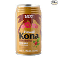 UCC Hawaii Kona Coffee Blend With Milk Ready To Drink Coffee Imported from Japan 11.3 oz (Pack of 24)