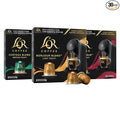 L'OR Coffee Pods 30 Capsules Medium Light Roast Variety Pack Single Cup Aluminum Coffee Capsules Exclusively Compatible with the L'OR BARISTA System