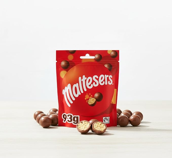 Maltesers Standard Chocolate Pouch 93g (Pack of 3)