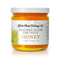 Moon Shine Trading Co. California Yellow Star Thistle Raw Honey | Award Winning Sweet Honey | 100% Pure Unpasteurized Natural &amp Unfiltered | Local Artisan Made
