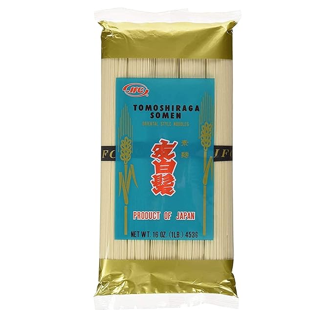 JFC International Tomoshiraga Somen Noodles 16Oz Each (Pack of 2)