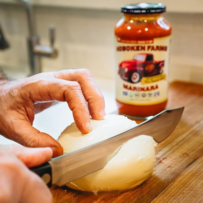 Hoboken Farms Vodka and Marinara Sauce - No Sugar Added Low Sodium Non-GMO Preservative-Free Low Carb Keto – Better For You Pasta Sauce! (25 Fl Oz Pack of 4)