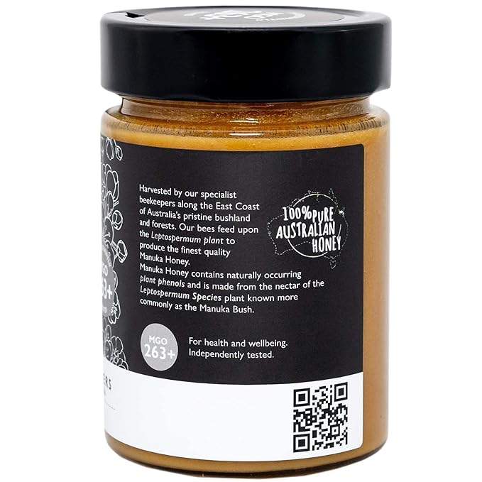 Manuka Honey MGO 83+ 500g and Reserve Range Manuka MGO 263+ 430g