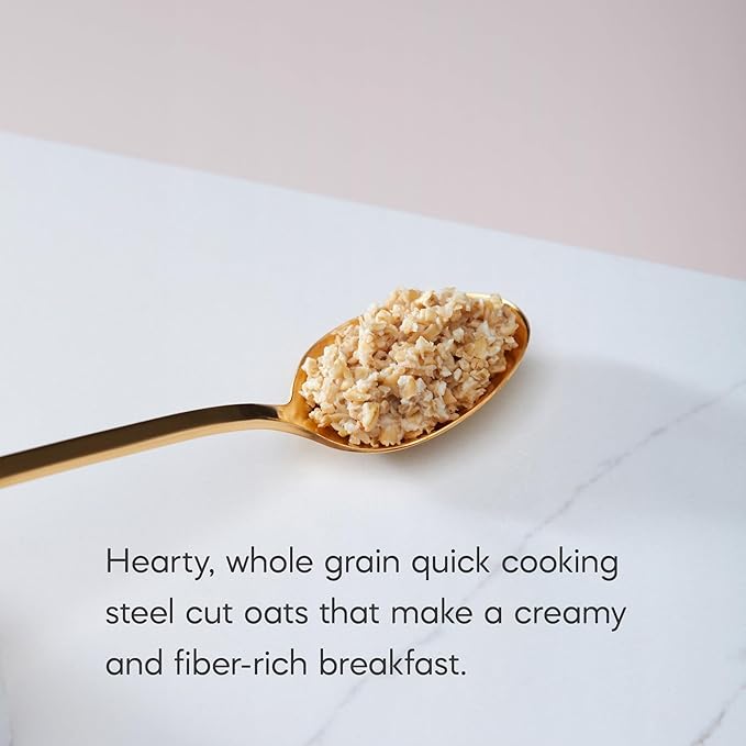 Nature's Path Organic Quick Cook Quick Cook Steel Cut Instant Oatmeal 11.3 oz (Pack of 6) Non-GMO