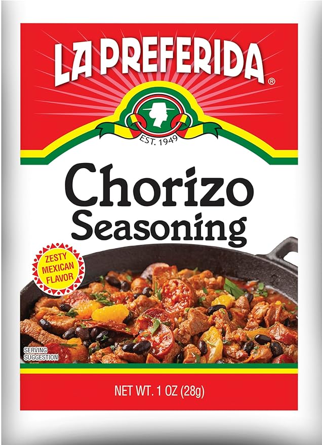 La Preferida Chorizo Seasoning 1 Oz (Pack of 12)