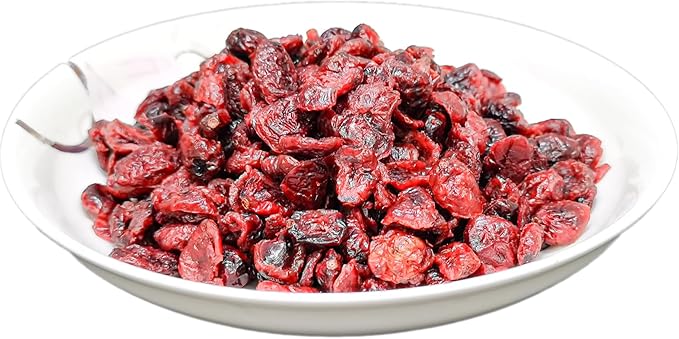 FixtureDisplays® Dried Cranberries Original 8.8 oz Freshly Dehydrated High in Antioxidant Half-Cut Cranberries 15786-1D