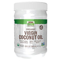 NOW Foods Certified Organic Virgin Coconut Cooking Oil Cold-Presesed and Unrefined Trans Fat Free 100% Pure and Certified Non-GMO 20-Ounce