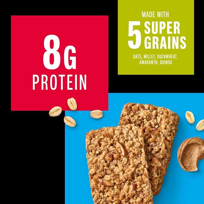 KIND Breakfast Protein Bars 8g Protein Gluten Free Peanut Butter 30 Count
