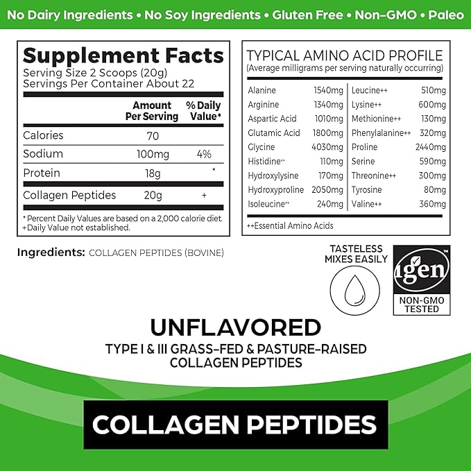 Orgain Organic Vegan Protein Powder (2.03lb) and Orgain Hydrolyzed Collagen Powder (1lb)