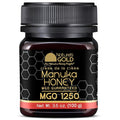 Nature’s Gold Raw Manuka Honey Certified High MGO | Authentic MGO 100% Pure Genuine Traceable Hive to Home | MGO 1250+ Flavor | 3.5 Ounce (Pack of 1) Size