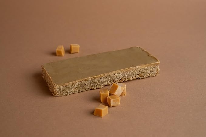 FlapJack Handmade Oat Bar - Premium English Oats (42-47%) | High Fiber Slow-Release Energy | Vegetarian Friendly | Made in Hungary by S.P.I.N. | 15pcs x 100g Toffee