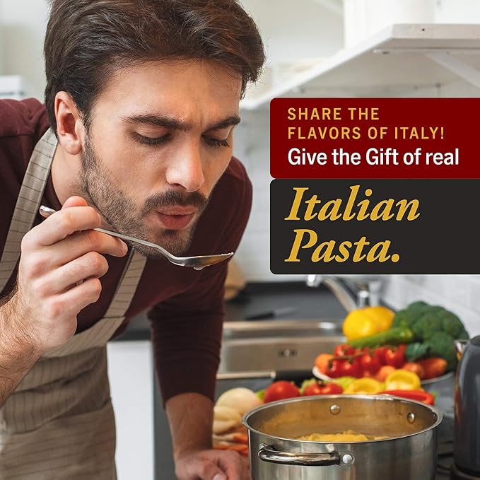 Pasta Panarese Pennoni Pasta - Wheat Large Penne Pasta Made in Italy 500g / 17.63oz (2 pack)