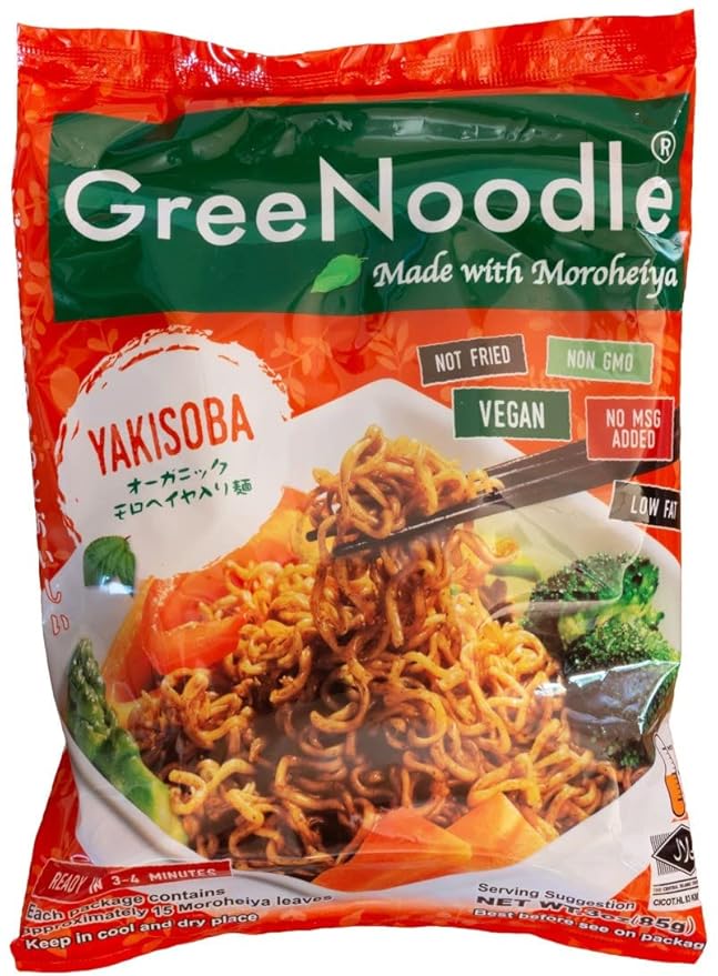GreeNoodle with Yakisoba Sauce (12 Count)